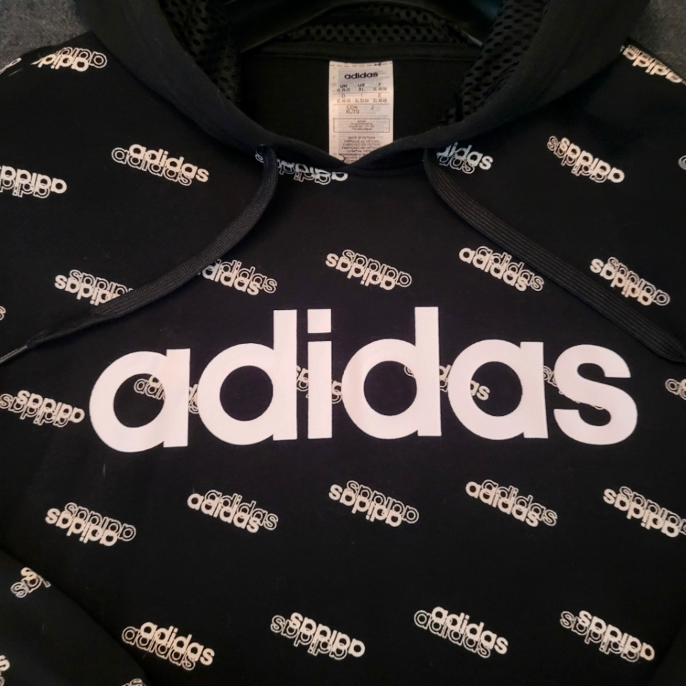 Womens XL Adidas logo print sweatshirt